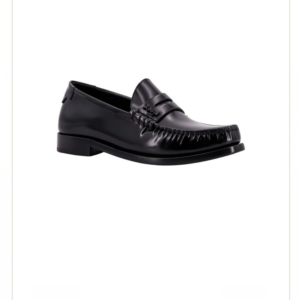 YSL Classic Black Loafers